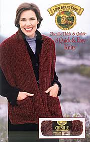 Chenille Thick and Quick 8 Quick and Easy Knits