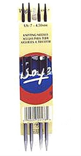 Boye 7 inch Double Point Aluminum Knitting Needle Size #7 (4.5 mm)