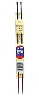 Boye 10 Inch Aluminum Single Point Needles  #4 (3.5 mm)