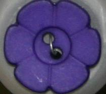 #112428 15 mm (6/10 inch) Fashion Button by Dill - Blue