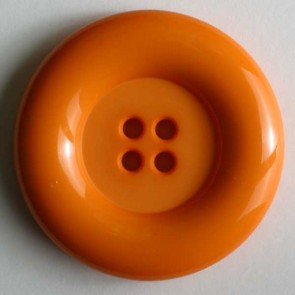 #191047 18 mm Round Button by Dill - Orange