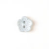 #201400 Blue Plastic 11mm (4/9 inch) Fashion Flower Button by Dill
