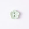 #201401 Green Plastic 11mm (4/9 inch) Fashion Flower Button by Dill