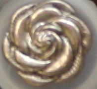 #241118 Full Metal 15mm Silver Button by Dill
