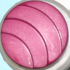 #270255 25 mm (1 inch) Fashion Button by Dill - Raspberry