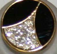#340164 15 mm (6/10 inch) Metal Button by Dill