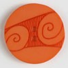 #370547 25mm (1 inch) Round Orange Fashion Button by Dill