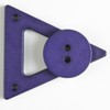 #470064 Purple 70 mm (2.5 inch) Closure with Button by Dill #470064 Purple 70 mm (2.5 inch) Closure with Button by Dill