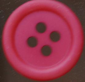 #W0920287 15mm ( 3/4 inch) Fashion Button - Red
