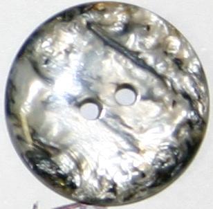 #w0200145 20mm (3/4 inch) Round Fashion Button - Gray
