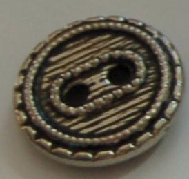 #W0920126 15mm ( 5/8 inch) Fashion Button - Metal