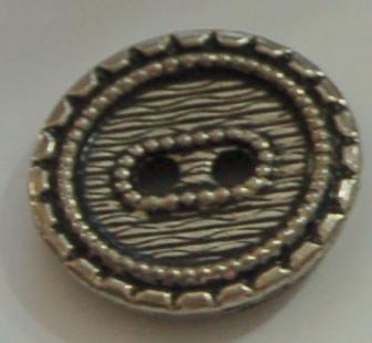 #W0920127 19mm ( 3/4 inch) Fashion Button - Metal