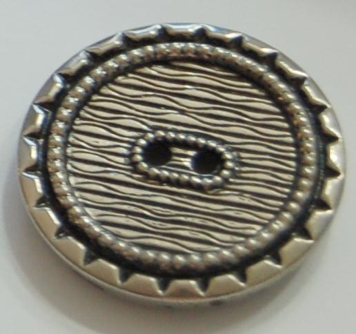 #W0920129 28mm ( 1 1/8 inch) Fashion Button - Metal