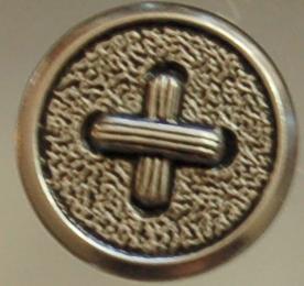#W0920132 19mm ( 3/4 inch) Fashion Button - Metal