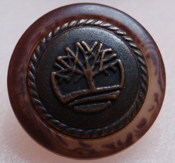 #W0920193 21mm ( 13/16 inch) Fashion Button - Antique