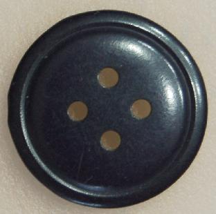 #w0920231 21mm (7/8 inch) Round Fashion Button - Dark Blue