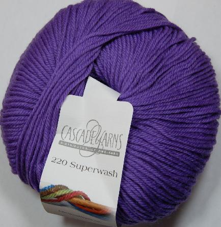 Cascade 220 Superwash Yarn  804 Amethyst