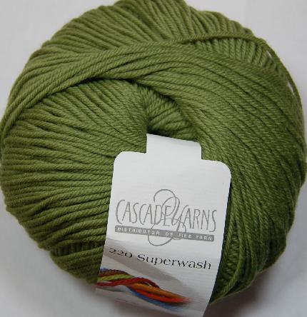 Cascade 220 Superwash Yarn  841 Moss