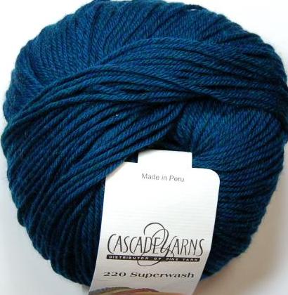 Cascade 220 Superwash Yarn  856 Aporto