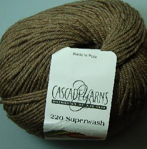 Cascade 220 Superwash Yarn  862 Walnut Heather