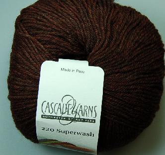 Cascade 220 Superwash Yarn  863 Cordovan