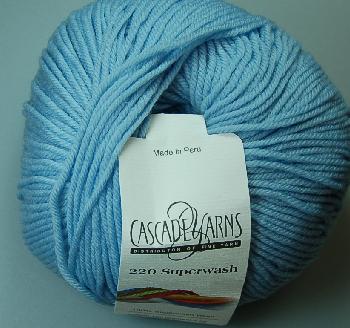 Cascade 220 Superwash Yarn  897 Baby Denim