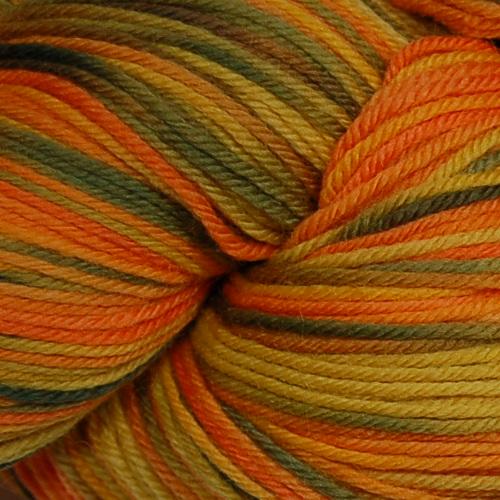 Cascade Heritage Paints Sock Yarn #9881 Campfire