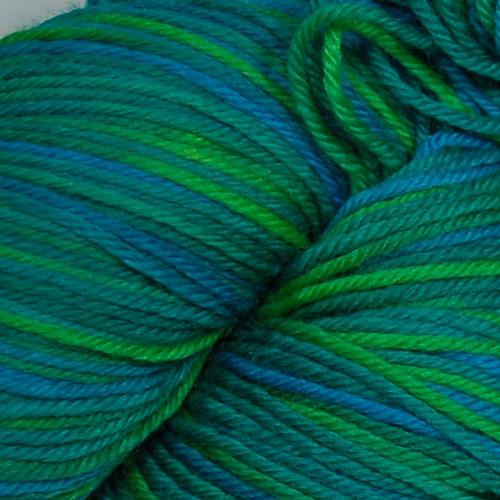 Cascade Heritage Paints Sock Yarn #9884 Green Opal