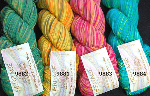 Cascade Heritage Paints Sock Yarn