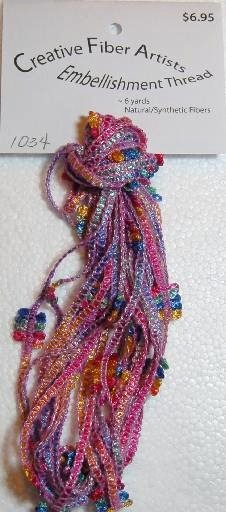 Creative Fiber Artists Embellishment Thread #1034