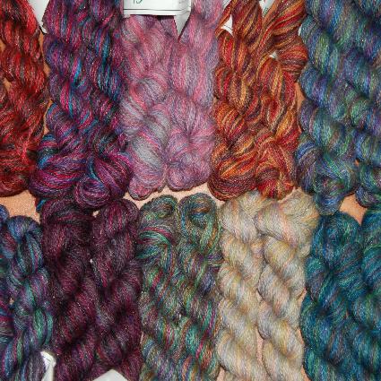 Cherry Tree Hill Glitter Alpaca Yarn