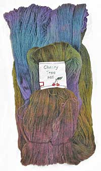 Cherry Tree Hill Merino Lace Yarn in Colorway Peacock