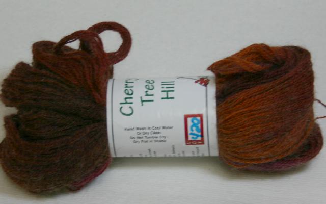 Cherry Tree Hill Possum Lace Yarn Indian Summer