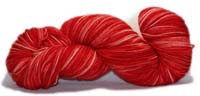 Cherry Tree Hill Supersock Select Semi-Solid Sock Yarn - Cherry