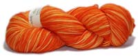 Cherry Tree Hill Supersock Select Semi-Solid Sock Yarn - Mango