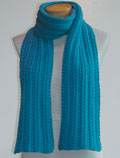 Sinful Ribbed Scarf Pattern