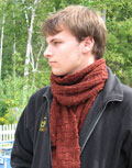 Stormy Rectangular Scarf Pattern