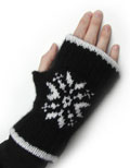 Wicked Snowflake Mittens Pattern