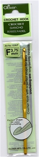 Clover Aluminum Crochet Hook Size F (3.75 mm)