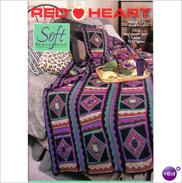 Red Heart Soft Sensations - Afghans to Knit and Crochet Red Heart Soft Sensations - Afghans to Knit and Crochet