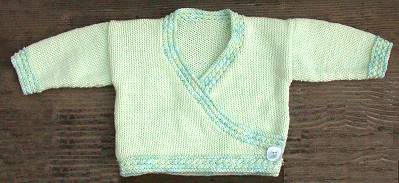 Crystal Palace Bunny Hop Side Wrap Kimono Kit