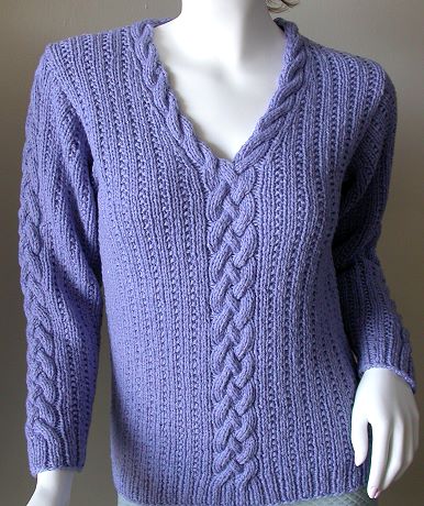 Crystal Palace Cameo V-Neck Pullover Kit