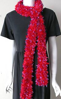 Crystal Palace Red Hat Society Scarf Kit