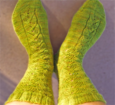 Dream in Color Sleepwalker Socks Pattern PS-652 by Monica Nappe