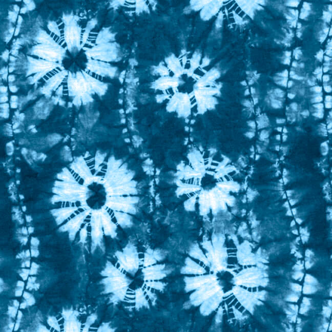 Katori - 2194-75 - Blue Floral Chain