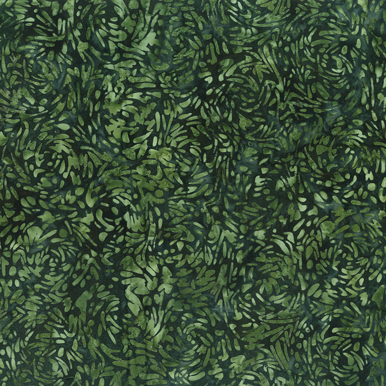 BFF 81600-73 - Banyan Batik Cotton Fabric - Green