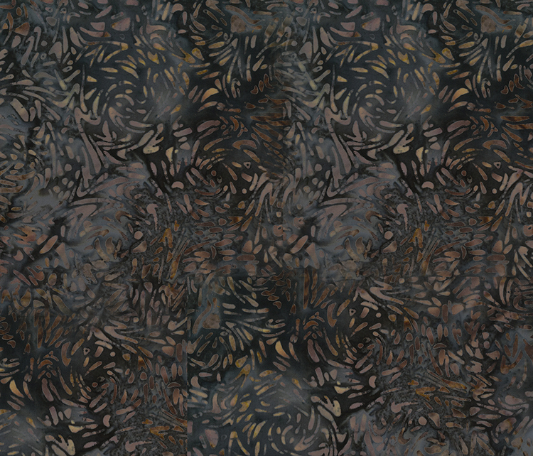 BFF 81600-94 - Banyan Batik Cotton Fabric - Charcoal