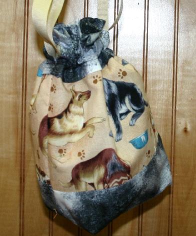 Cheeky Sock Bag - 057 Dogs