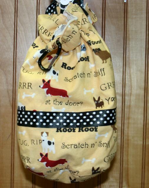 Mad Colors Square Sock Bag - Dogs