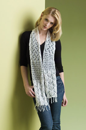 Lacy Sampler Scarf Pattern using Superior Yarn Lacy Sampler Scarf Pattern using Superior Yarn